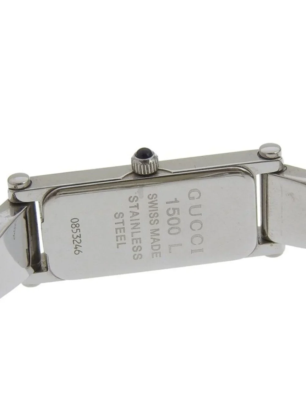 Gucci Stainless Steel Quartz Analog Display Silver Dial Watch - Picture 7 of 8